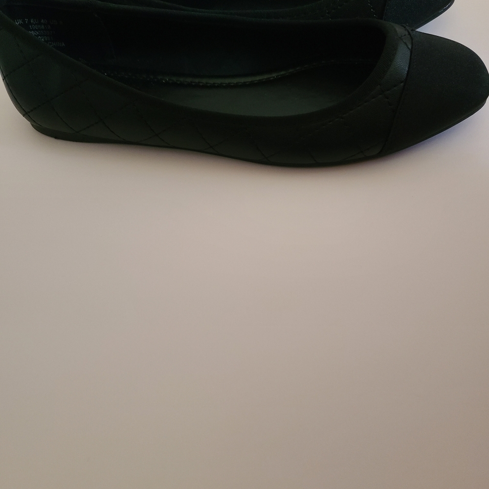 ASOS SHOES Flats Black Size 7 NWOT - Picture 2 of 6